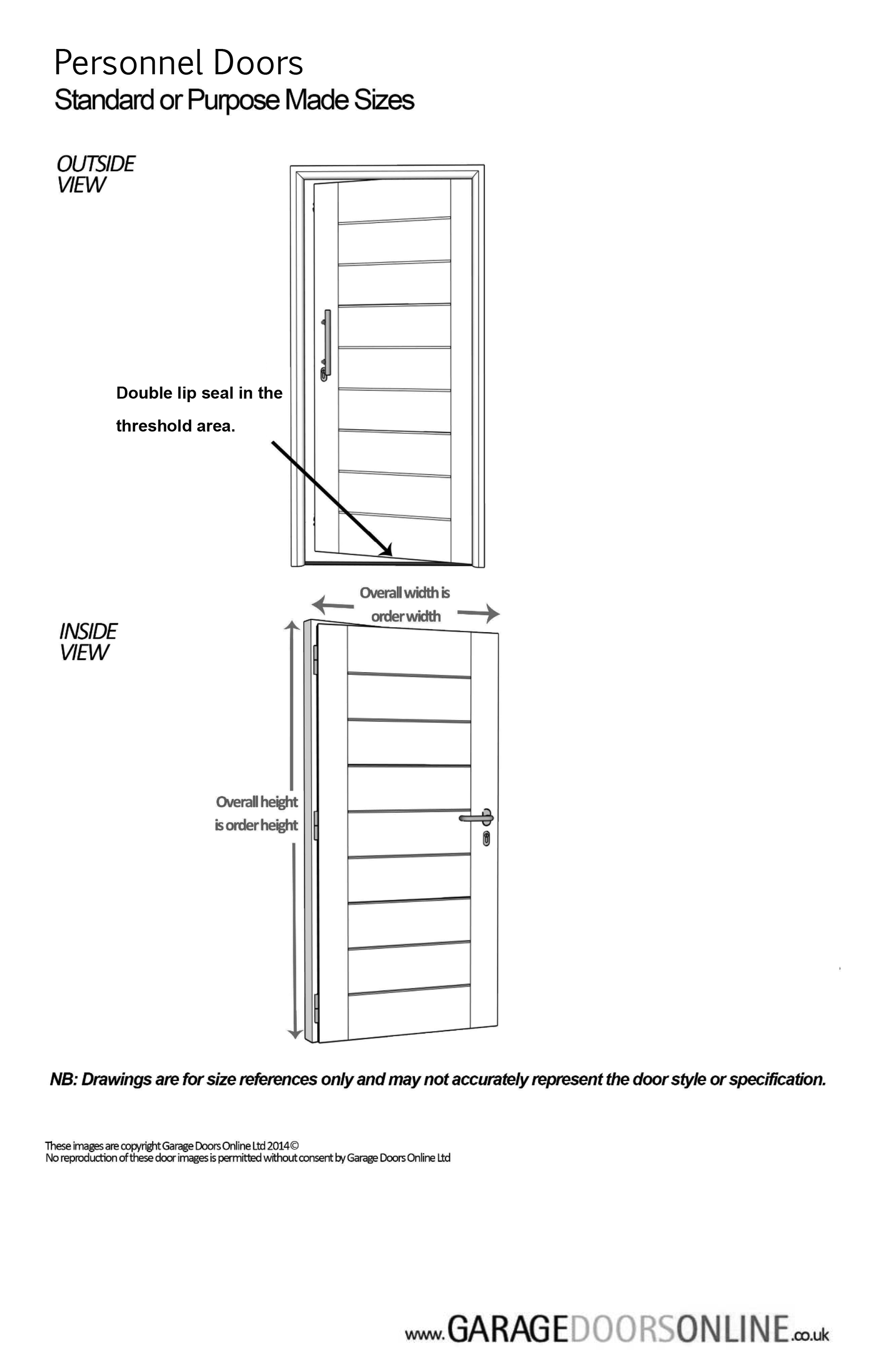 Hormann NT60 M Ribbed Horizontal (3 Colour Options) Buy Hormann